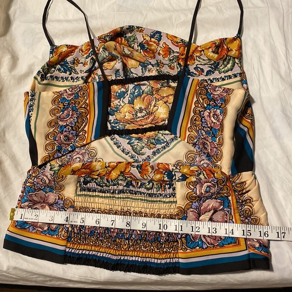 anthropologie printed cowl neck. Size small. New without tag. - Picture 4 of 8